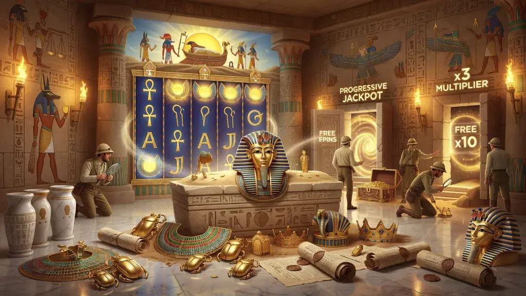 Egyptian Legacy: Exploring Ancient Egypt Treasure, Temple of the Gods, and Pharaoh Riches in Legacy of Egypt Gameplay