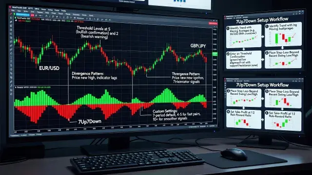 How to Trade the 7Up 7Down Strategy: Forex 7Up7Down Indicator, Signals, and Setup Guide