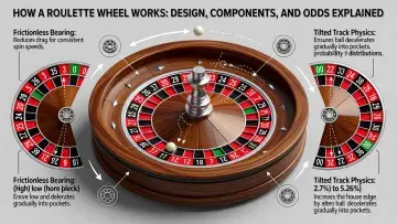 How a Roulette Wheel Works: Design, Components, and Roulette Wheel Odds Explained